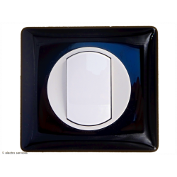 Poussoir ou poussoir inverseur Céliane Complet Noir - Avec griffes - CCN003G