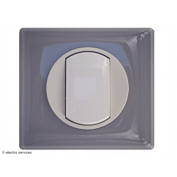 Poussoir ou poussoir inverseur Céliane Complet Gris Perle - Avec griffes - CCGP003G