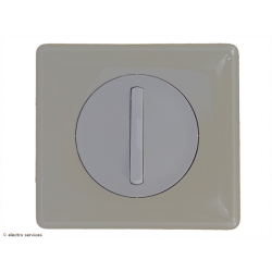 Interrupteur ou Va-et-vient Doigt Etroit Céliane Complet Ivoire - Avec griffes - CCI002G