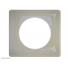Plaque Céliane™ Laqué 1 poste Legrand | Plaque de finition design Ivoire