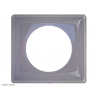 Plaque Céliane™ Laqué 1 poste Legrand | Plaque de finition design Gris Perle