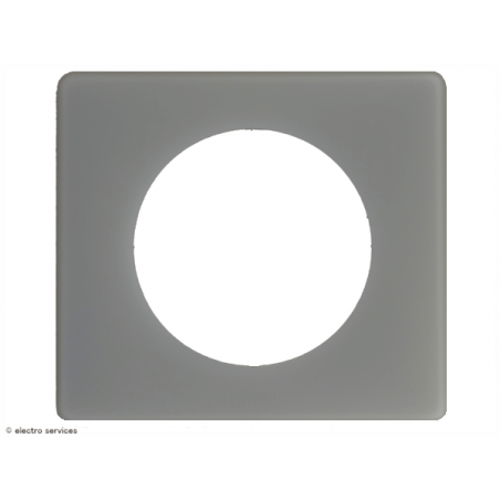 Plaque Céliane™ Poudre 1 poste Legrand | Finition design Argile