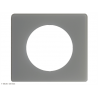 Plaque Céliane™ Poudre 1 poste Legrand | Finition design Argile