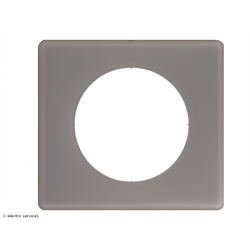 Plaque Céliane™ Poudre 1 poste Legrand | Finition design Grès