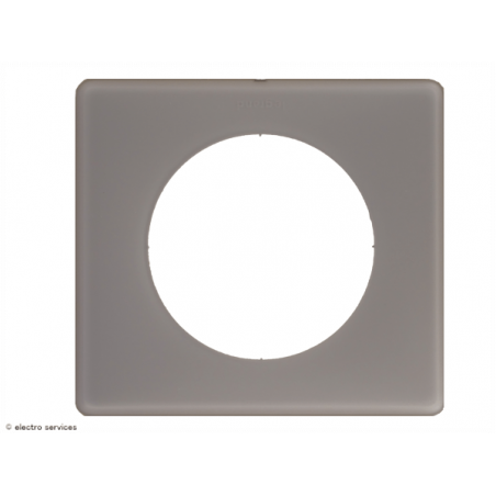 Plaque Céliane™ Poudre 1 poste Legrand | Finition design Grès