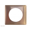 Plaque Céliane™ Métal 1 poste Legrand | Finition design Copper