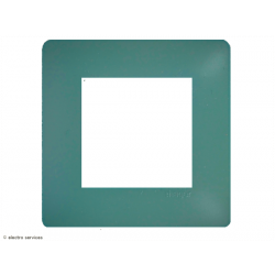 Plaque Hager Essensya 1 Poste WE541 botanic