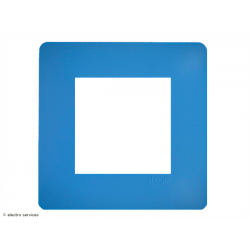 Plaque Hager Essensya 1 Poste WE531 riveira