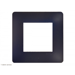 Plaque Hager Essensya 1 Poste WE521 anthracite