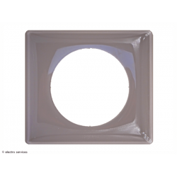 Plaque Céliane™ Laqué 1 poste Legrand | Plaque de finition design Galet