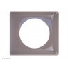 Plaque Céliane™ Laqué 1 poste Legrand | Plaque de finition design Galet