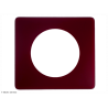 Plaque Céliane™ Poudre 1 poste Legrand | Finition design Bordeaux