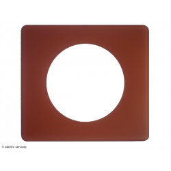 Legrand -Plaque de finition  Céliane Poudré 1 poste - Vieux Rose - LEG66761