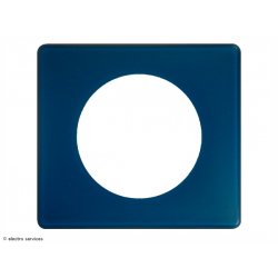 Legrand -Plaque de finition  Céliane Poudré 1 poste - Bleu Vert - LEG66771