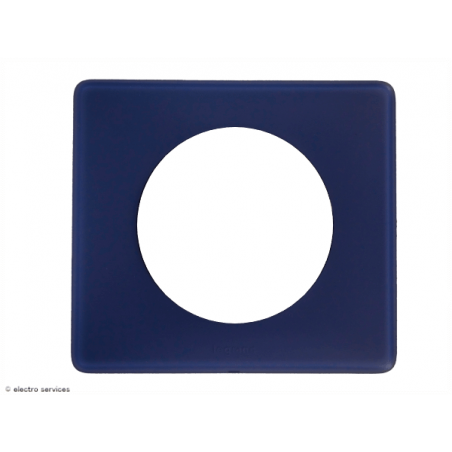 Plaque Céliane™ Poudre 1 poste Legrand | Finition design Schiste
