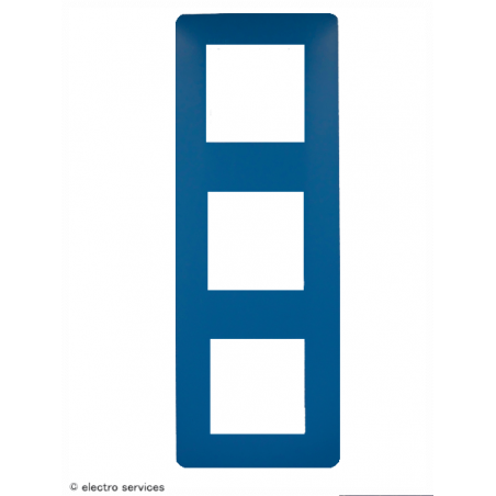 Plaque Hager Essensya 3 Postes WE533 riveira