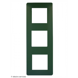 Plaque Hager Essensya 3 Postes WE543 botanic