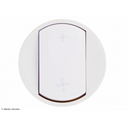 Enjoliveur pour commande VMC Céliane - Blanc - LEG68061