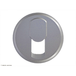 Enjoliveur pour prise téléphone RJ45 Céliane - Titane - LEG68537