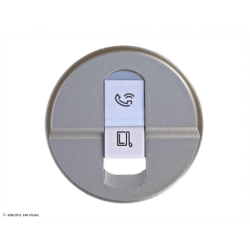 Enjoliveur pour prise RJ45 Céliane - Titane - LEG68551