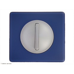 Interrupteur ou Va-et-vient Doigt Etroit Céliane Complet Schiste - Avec griffes - CCS002G