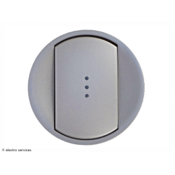 Enjoliveur large à voyant Céliane - Titane - LEG068303