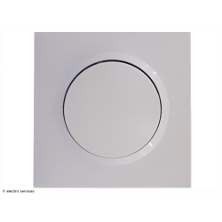 Interrupteur ou Va-et-vient Dooxie complet Blanc - Avec griffes - DCB001G