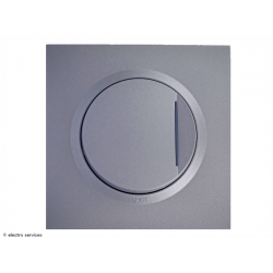 Poussoir à voyant lumineux Dooxie complet Alu - Avec griffes - DCA004G