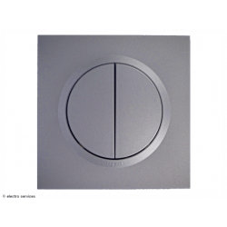 Double poussoir Dooxie complet Alu - Avec griffes - DCA013G