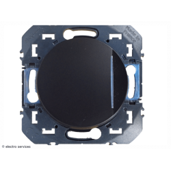 Poussoir lumineux Dooxie - Noir - LEG600216