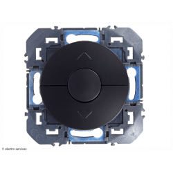 Interrupteur pour volets roulants Dooxie - Noir - LEG600221