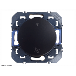 Interrupteur commande VMC Dooxie - Noir - LEG600207
