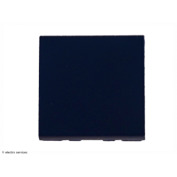 Poussoir ou poussoir inverseur Mosaic Legrand 2 modules - Noir - LEG79140L