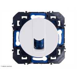 Prise RJ45 cat.6 FTP Grade 2 TV Dooxie - Blanc - LEG600376