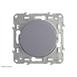 Poussoir Schneider Odace - Aluminium - SCHS530206