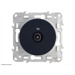 Prise TV Schneider Odace - Anthracite - SCHS540445