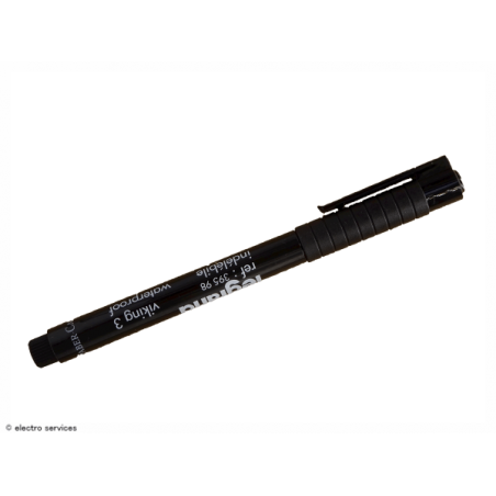 Stylo feutre noir indélébile Legrand 039598 – repérage tableau électrique