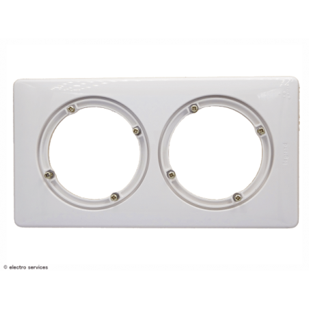 Plaque Céliane™ IP44 2 postes Legrand 069072 | Protection IP44