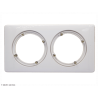 Plaque Céliane™ IP44 2 postes Legrand 069072 | Protection IP44
