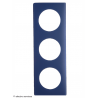 Plaque Céliane™ Poudre 3 postes Legrand | Plaque design Schiste