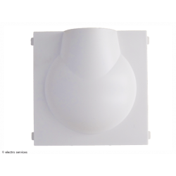 Enjoliveur Kallysta sortie de câble - Blanc - WK739B