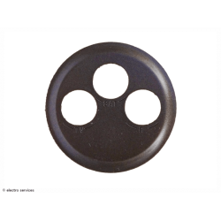 Enjoliveur pour prise TV-R-SAT Céliane - Graphite - LEG67985