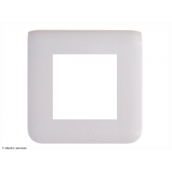 Plaque Mosaic Legrand  2 modules - Blanc - LEG78802