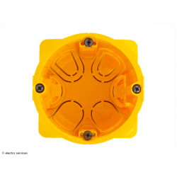 Boîte pour cloisons sèches 1 poste profondeur 40mm