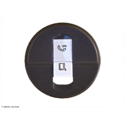 Enjoliveur pour prise RJ45 Céliane - Graphite - LEG67951