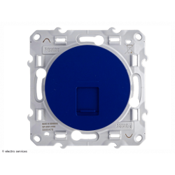Prise RJ45 cat.6 STP Schneider Odace - Cobalt - SCHS550476