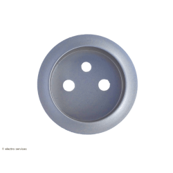 Enjoliveur pour prise de courant 2P+T à puits Céliane - Titane - LEG68412