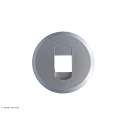 Enjoliveur pour prise haut parleur simple Céliane - Titane - LEG68511