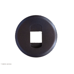 Enjoliveur pour prise haut parleur simple Céliane - Graphite - LEG67813