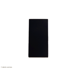 Poussoir ou poussoir inverseur Mosaic Legrand 1 module - Noir - LEG79130L